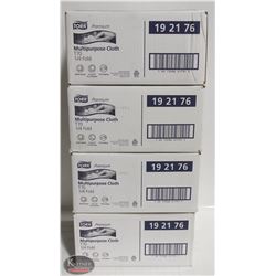 LOT OF 4 CASES OF 300 TORK T70 1/4 FOLD