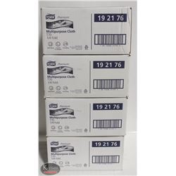 LOT OF 4 CASES OF 300 TORK T70 1/4 FOLD