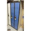 Image 1 : BANK OF 3 FULL SIZED LOCKERS * DAMAGE ALONG BASE