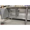 Image 2 : 6' BEVERAGE AIR LIFT-TOP 3 DOOR PREP STATION W/