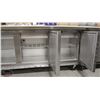 Image 3 : 6' BEVERAGE AIR LIFT-TOP 3 DOOR PREP STATION W/
