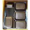 Image 1 : CASE OF 500 DISPOSABLE FOOD CONTAINERS