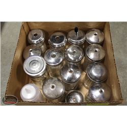 FLAT OF 12 TABLETOP SUGAR DISPENSERS