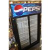 Image 4 : QBD SLIDING GLASS DOOR DISPLAY COOLER W/ SIGN