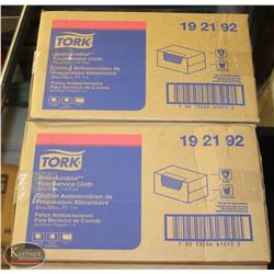 2 CASES OF TORK ANTI-MICROBIAL FOOD SERVICE