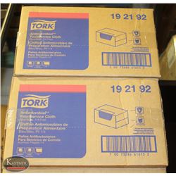 2 CASES OF TORK ANTI-MICROBIAL FOOD SERVICE