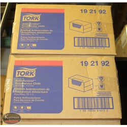 2 CASES OF TORK ANTI-MICROBIAL FOOD SERVICE
