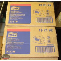 2 CASES OF TORK ANTI-MICROBIAL FOOD SERVICE