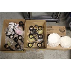 ASSORTED COFFEE LOT. INCL: ASSORTED FILTERS, BREW