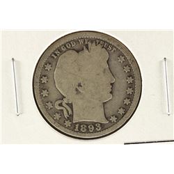 1893 BARBER QUARTER