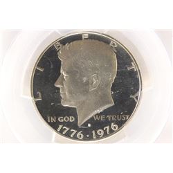 1976-S KENNEDY HALF DOLLAR PCGS PR69 DCAM