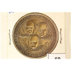 1 1/2'' BRONZE APOLLO 11 MEDAL