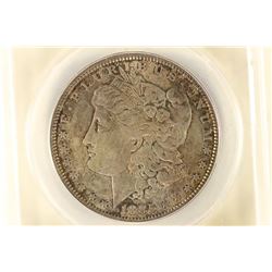 1885 MORGAN SILVER DOLLAR ANACS AU58 DETAILS