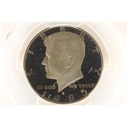 1985-S KENNEDY HALF DOLLAR PCGS PR69 DCAM