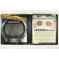 2003-P & D SACAGAWEA DOLLARS BRILLIANT UNC