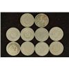 Image 2 : 10-ALL DIFFERENT 1897-1907 LIBERTY "V" NICKELS