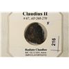 Image 3 : 268-270 A.D. CLAUDIUS II ANCIENT COIN (FINE)