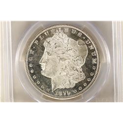 1879-S MORGAN SILVER DOLLAR PCGS MS65 DMPL