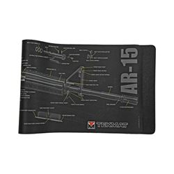 TEKMAT CUTAWAY RIFLE MAT AR15 BLK