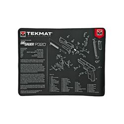 TEKMAT ULTRA PSTL MAT SIG P320 BLK