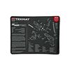 Image 1 : TEKMAT ULTRA PSTL MAT SIG P320 BLK