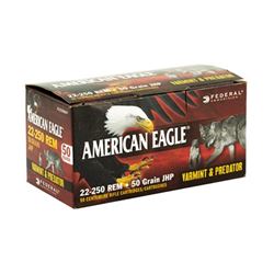 FED AM EAGLE V& P 22-250 50GR - 50 Rds