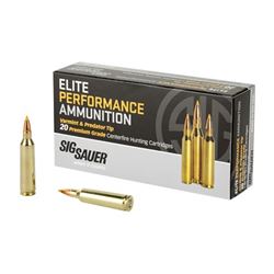 SIG AMMO 22-250REM 40GR V& P - 20 Rds