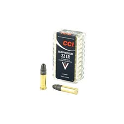 CCI 22LR SUPPRESSOR 45GR HP - 100 Rds