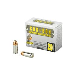CORBON 9MM+P 115GR JHP - 20 Rds
