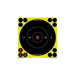 B/C SHT-N-C RND BULLSEYE TGT 100-6"