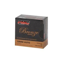 PMC BRNZ 10MM 175GR JHP - 25 Rds