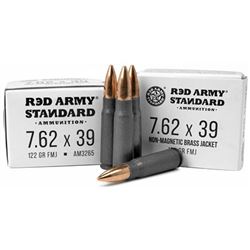 RED ARMY STD WHT 762X39 - 100 Rds