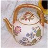 Image 1 : Antique ROYAL WORCHESTER Ivory Floral Tea Pot #1356924