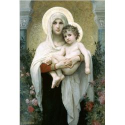 William Bouguereau - The Madonna of the Roses