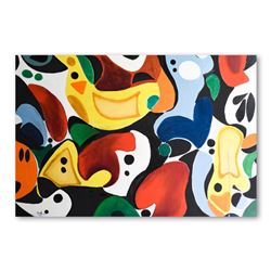 Jenik Cook, Original Acrylic Painting on Gallery Wrapped Canvas (72" x 48"), Han