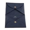 Image 8 : Hermes Blue Calvi Bleu De Malte Epsom Leather Card Holder Wallet