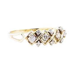 0.70 ctw Diamond Ring - 14KT Yellow Gold