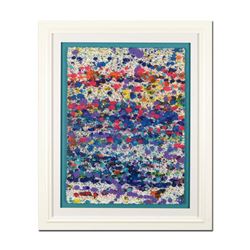 Wyland, "Pollack Coral Reef" Framed Original Watercolor Painting, Hand Signed wi