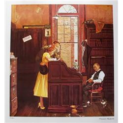 Norman Rockwell "Marriage Contract"