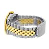 Image 3 : Rolex Mens 2 Tone 18K Black 1.9 ctw Diamond Datejust Wristwatch 36MM