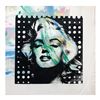 Image 1 : Gail Rodgers, "Marilyn Monroe" Hand Signed Original Hand Pulled Silkscreen Mixed