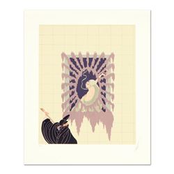 Erte (1892-1990), "La Serenade" Limited Edition Serigraph, Numbered and Hand Sig