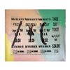 Image 1 : Steve Kaufman (1960-2010), "1969 Woodstock Ticket" Hand Signed and Numbered Limi