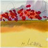 Image 2 : Moshe Leider, Original Watercolor Painting, Hand Signed with Letter of Authentic