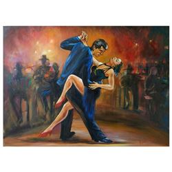 Yana Ranevska, Original Oil Painting on Canvas, Hand Signed with Letter Authenti