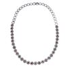 Image 1 : Natural 7.71 CTW Ruby & Diamond Necklace 14K White Gold - REF-600M3F