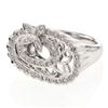 Image 1 : Natural 0.45 CTW Diamond Ring 14K White Gold - REF-116H3W