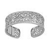 Image 1 : Natural 3.58 CTW Diamond Bangle 18K White Gold - REF-762R3K