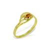 Image 1 : Genuine 0.30 CTW Citrine Ring 14KT Yellow Gold - REF-30K5V