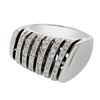Image 1 : Natural 0.65 CTW Diamond Ring 18K White Gold - REF-162M2F